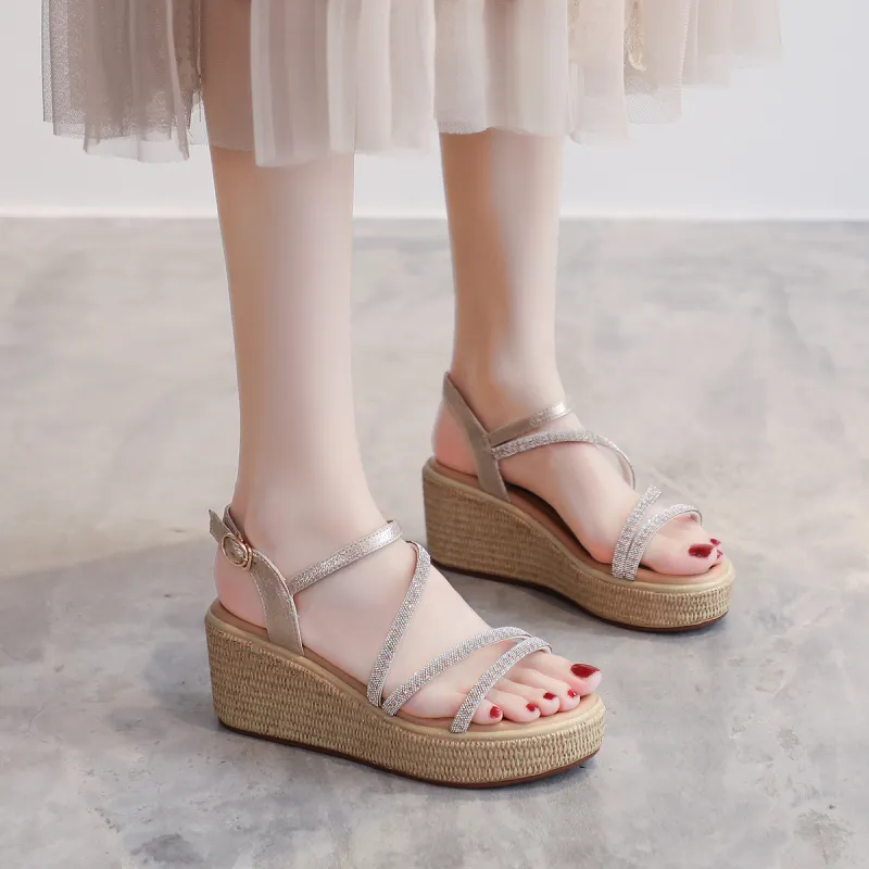 FIRS Strap Sandals 7.2cm Women's-5