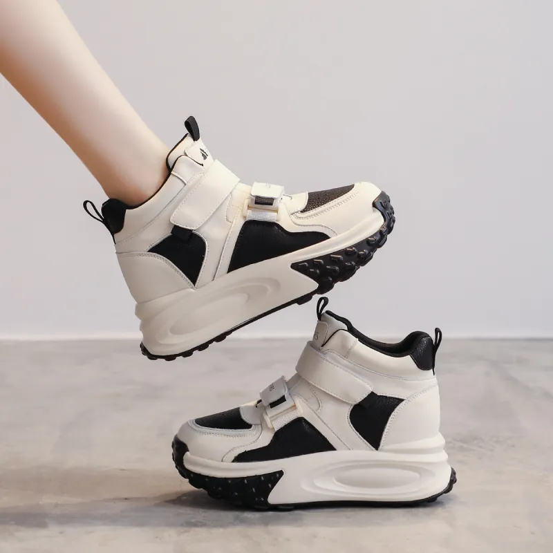 FIRS Water-Resistant Height Increasing High-Top Casual Shoes Women's-13