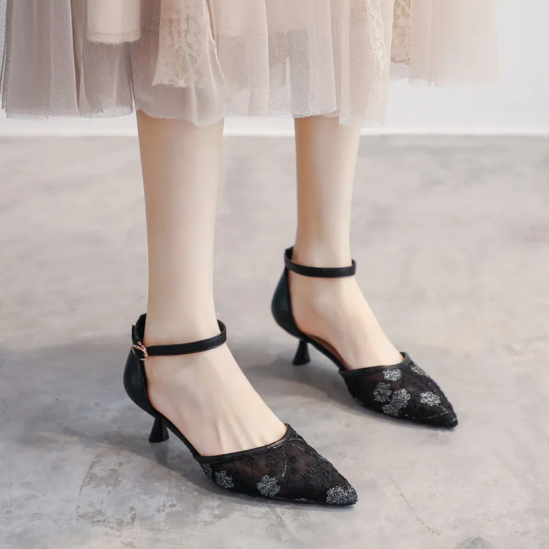 FIRS Slim Heel High Heels Women's-2