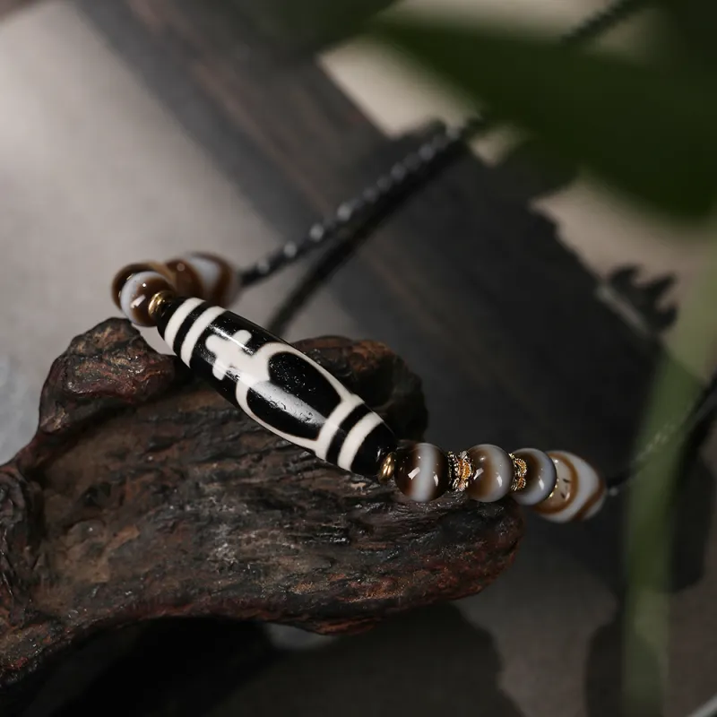 Murmur Agate Jade Necklaces Unisex-3