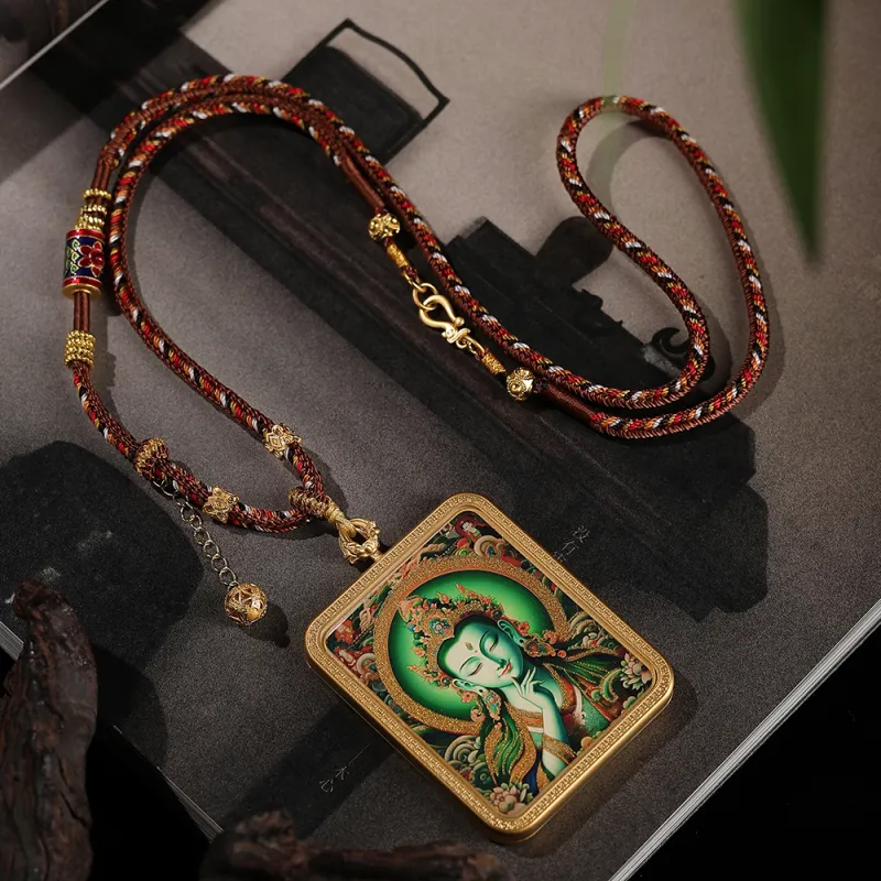 Murmur Copper Alloy Necklaces Unisex-4