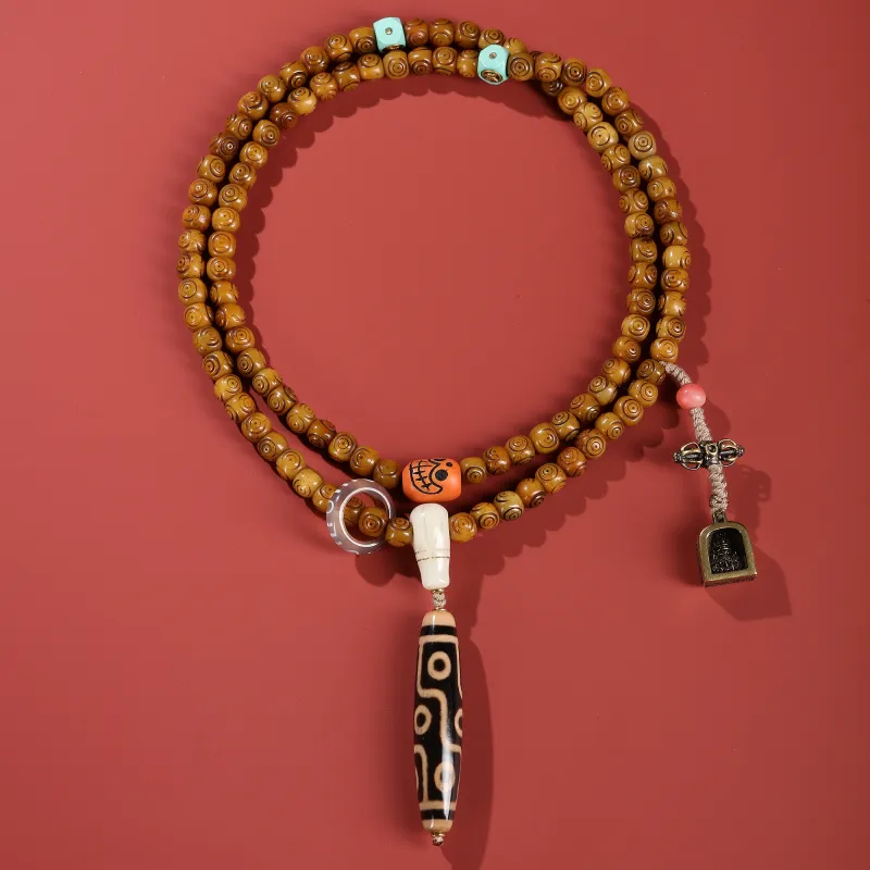 Murmur Yak Bone Necklaces Unisex-1