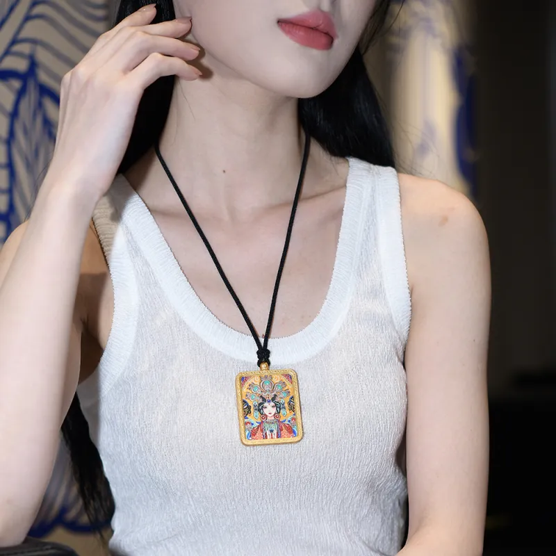 Murmur Copper Alloy Necklaces Unisex-6