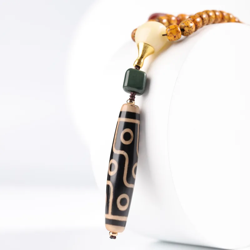 Murmur Star Moon Bodhi Seeds Necklaces Unisex-3