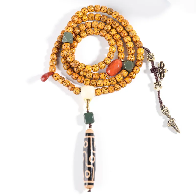 Murmur Star Moon Bodhi Seeds Necklaces Unisex-2