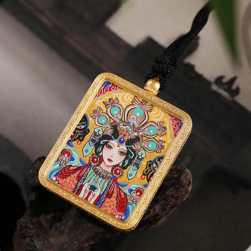 Murmur Copper Alloy Necklaces Unisex-3