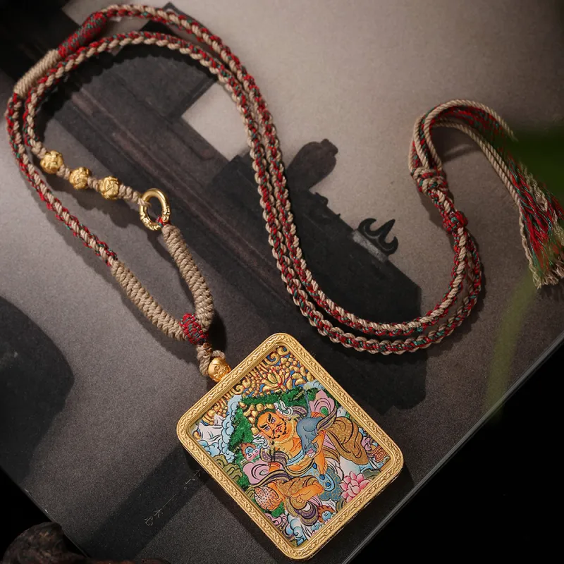 Murmur Copper Alloy Necklaces Unisex-4
