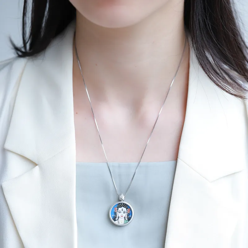 Murmur 999 Fine Silver Necklaces Unisex-5