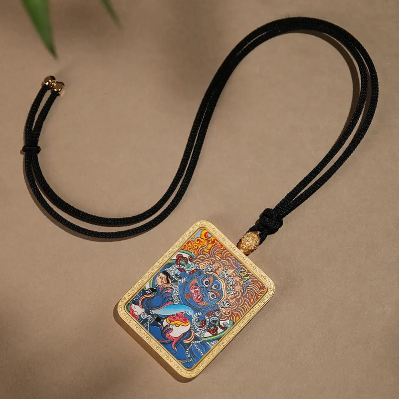 Murmur Copper Alloy Necklaces Unisex-4