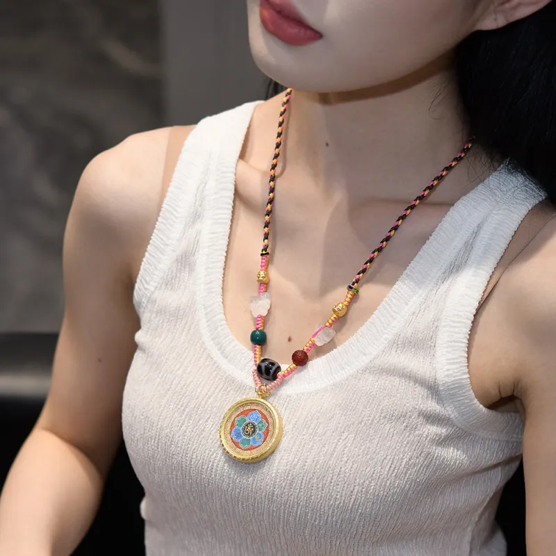 Murmur Copper Alloy Necklaces Unisex-5