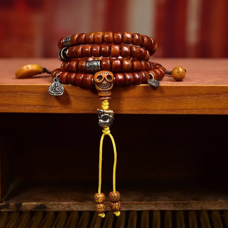 Murmur Yak Bones Necklaces Unisex-3