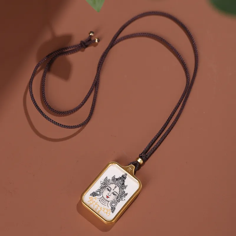 Murmur Titanium Steel Necklaces Unisex-4