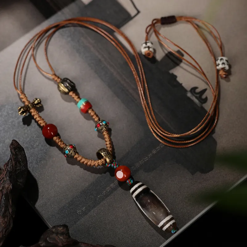 Murmur Jade Necklaces Unisex-4