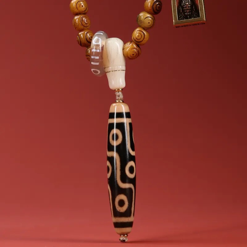 Murmur Yak Bone Necklaces Unisex-4