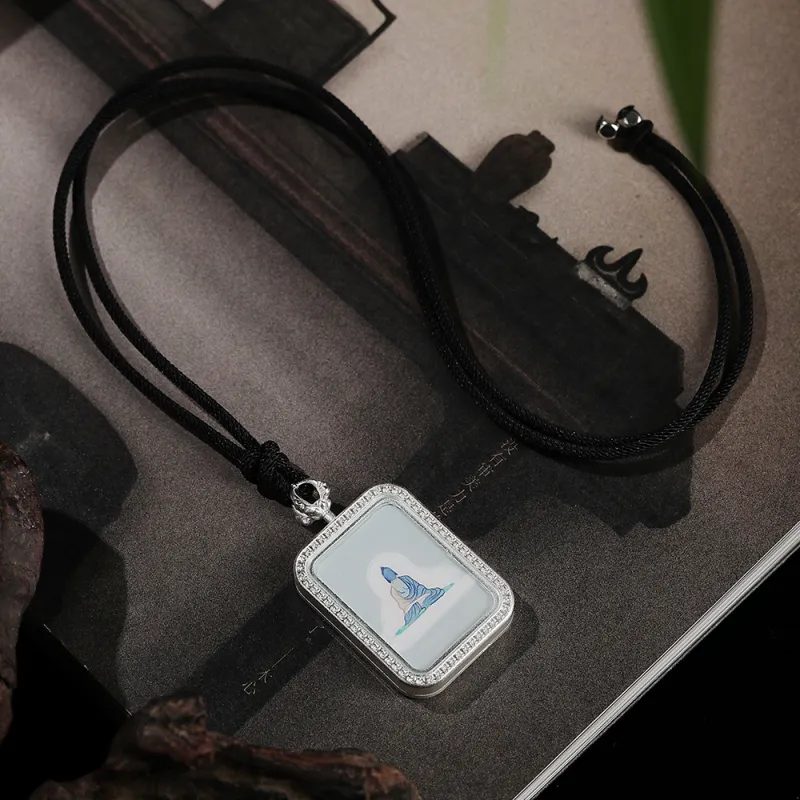 Murmur Copper Alloy Necklaces Unisex-6