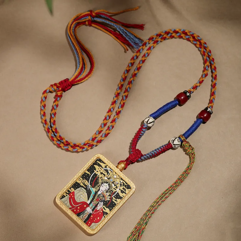 Murmur Copper Alloy Necklaces Unisex-4