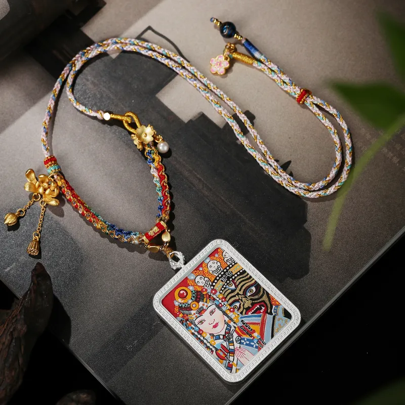 Murmur Copper Alloy Necklaces Unisex-4