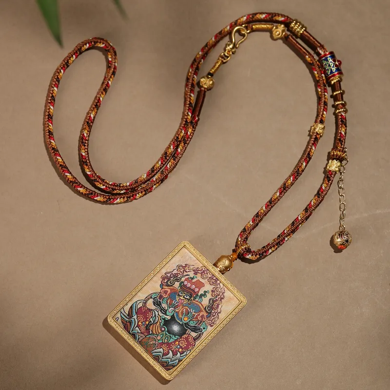 Murmur Copper Alloy Necklaces Unisex-4