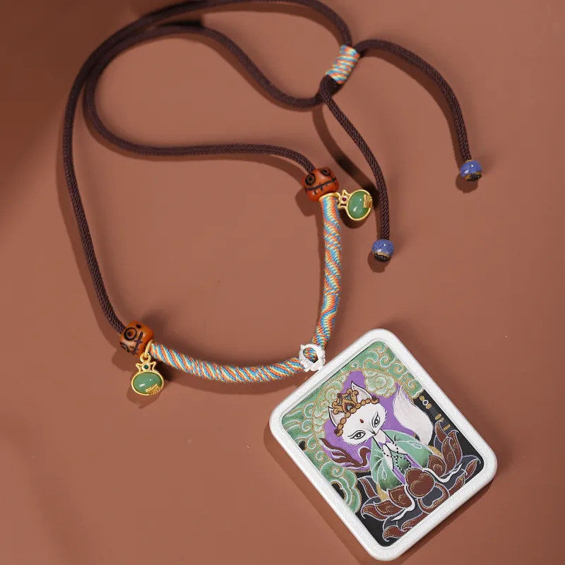 Murmur Copper Alloy Necklaces Unisex-4