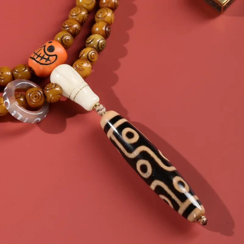 Murmur Yak Bone Necklaces Unisex-3