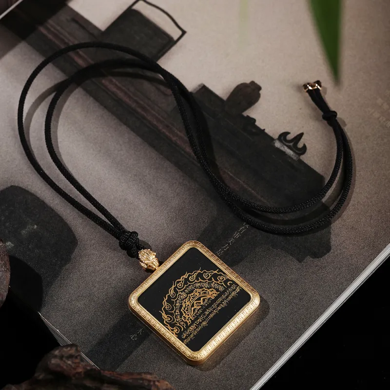 Murmur Copper Alloy Necklaces Unisex-4