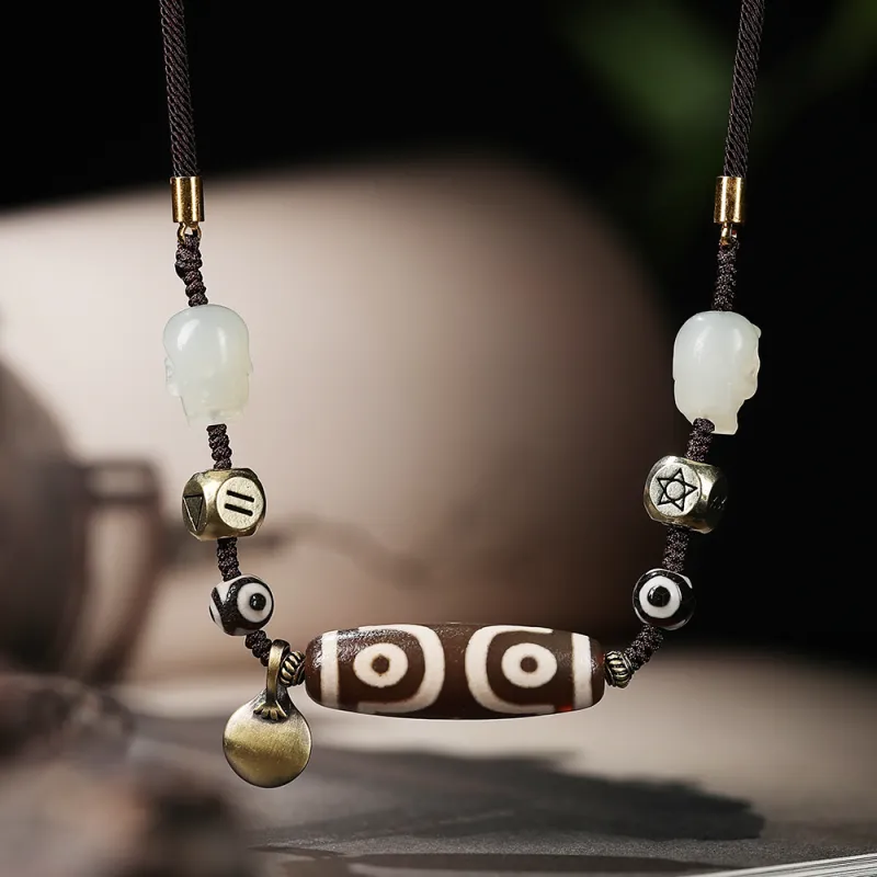 Murmur Jade Necklaces Unisex-2