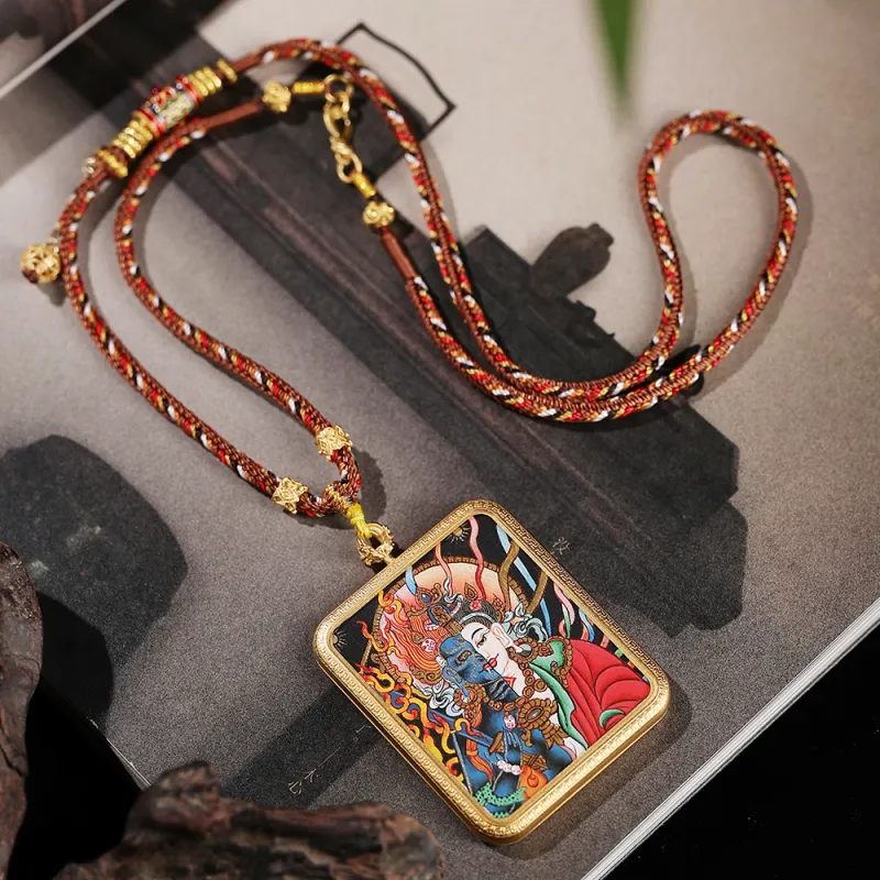 Murmur Copper Alloy Necklaces Unisex-4