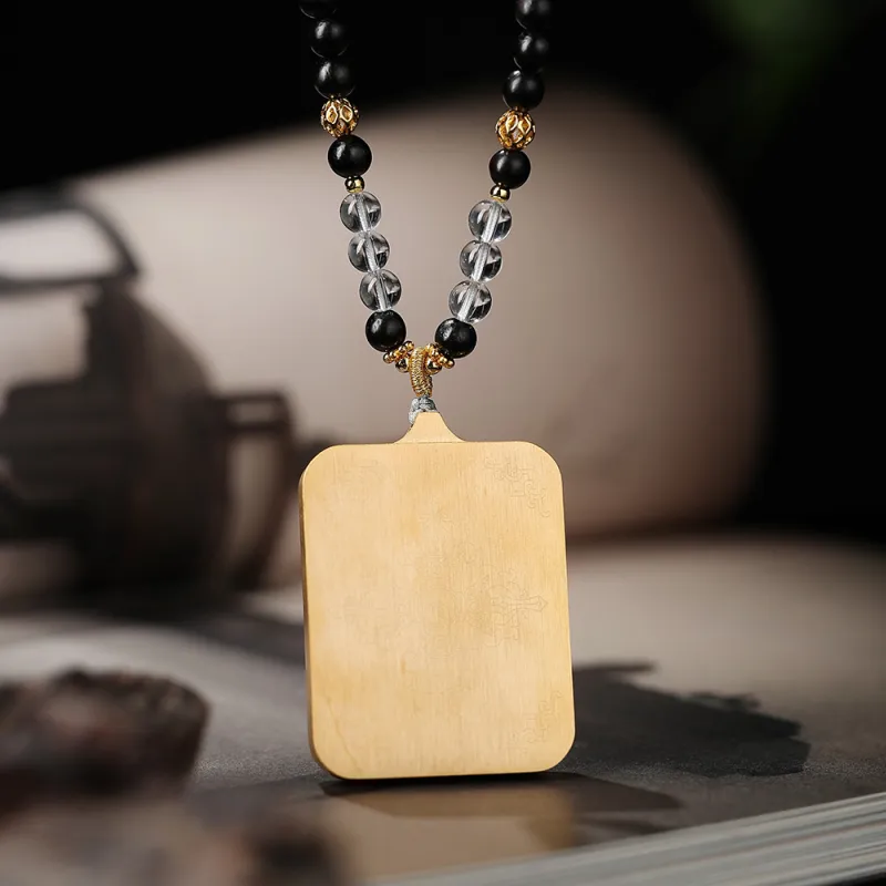Murmur Titanium Steel Necklaces Unisex-2
