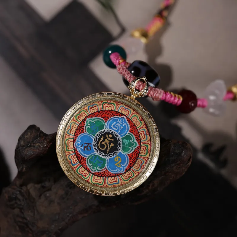 Murmur Copper Alloy Necklaces Unisex-3