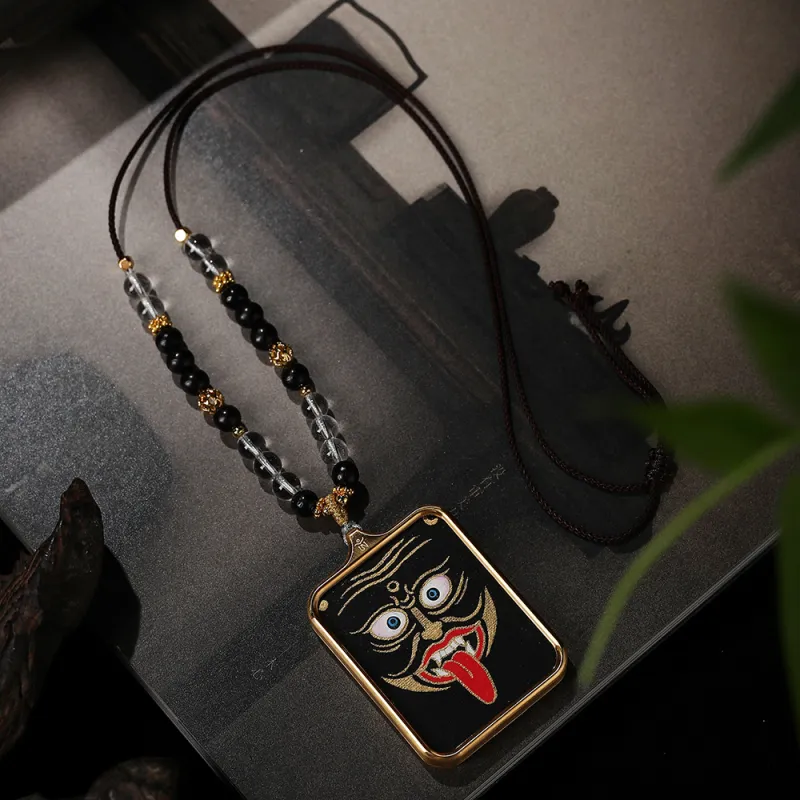 Murmur Titanium Steel Necklaces Unisex-4