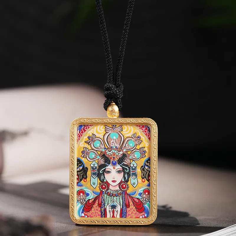 Murmur Copper Alloy Necklaces Unisex-1
