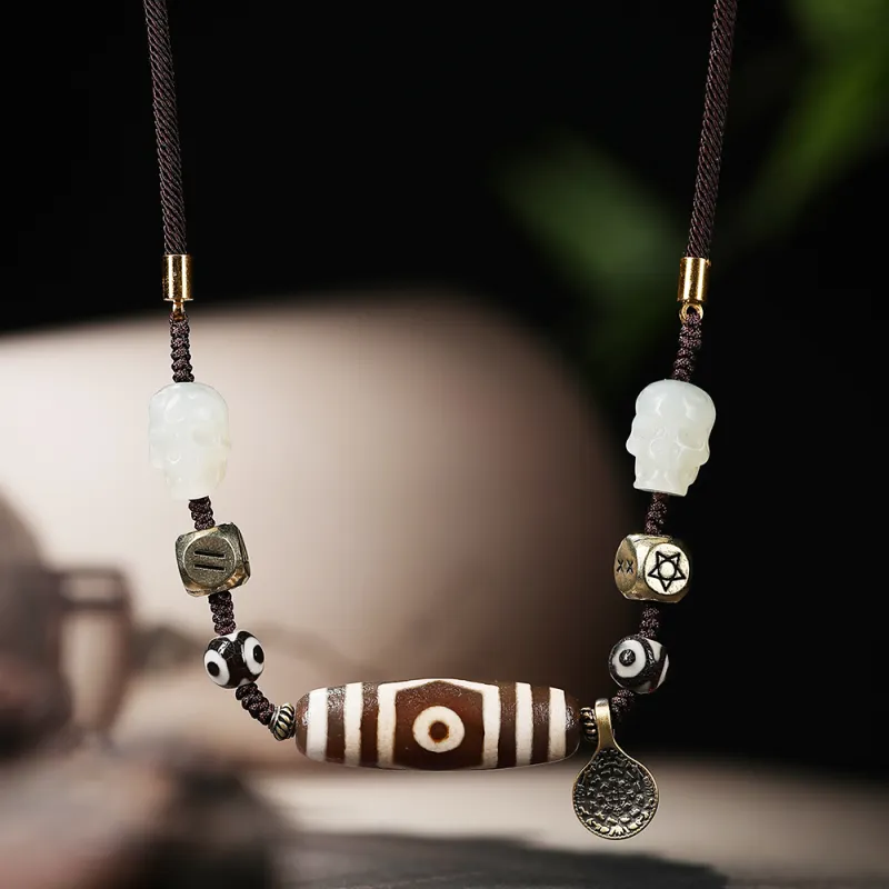 Murmur Jade Necklaces Unisex-1