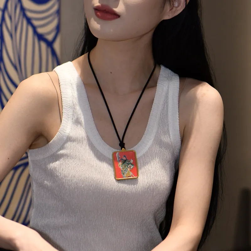 Murmur Titanium Steel Necklaces Unisex-5