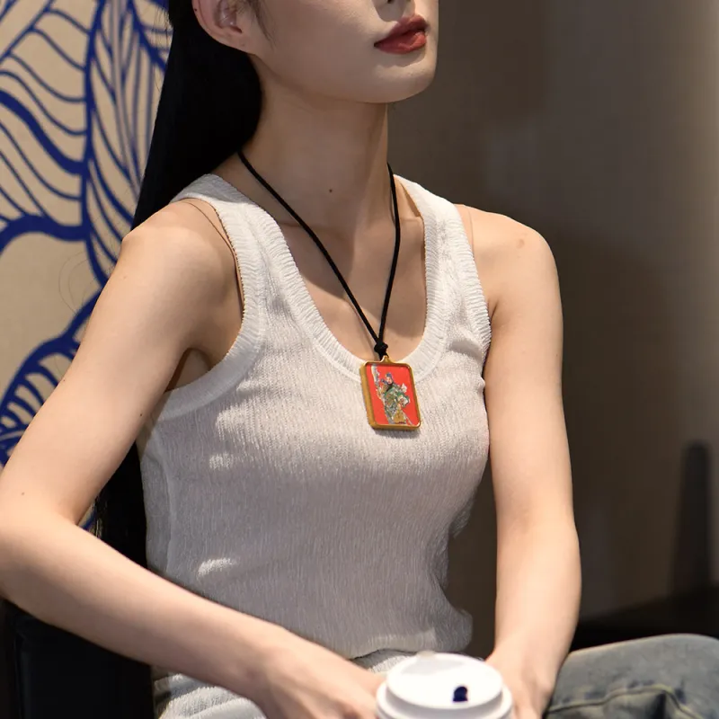 Murmur Titanium Steel Necklaces Unisex-6