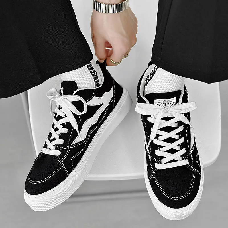 VANSSI Low Top Skateboard Shoes Men's-3