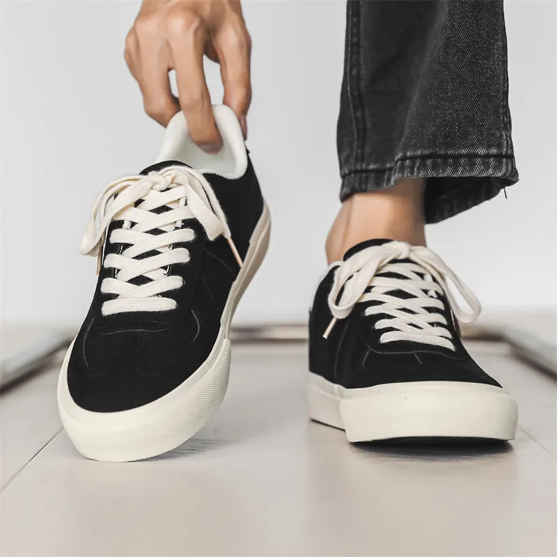 VANSSI Low Top Skateboard Shoes Men's-3