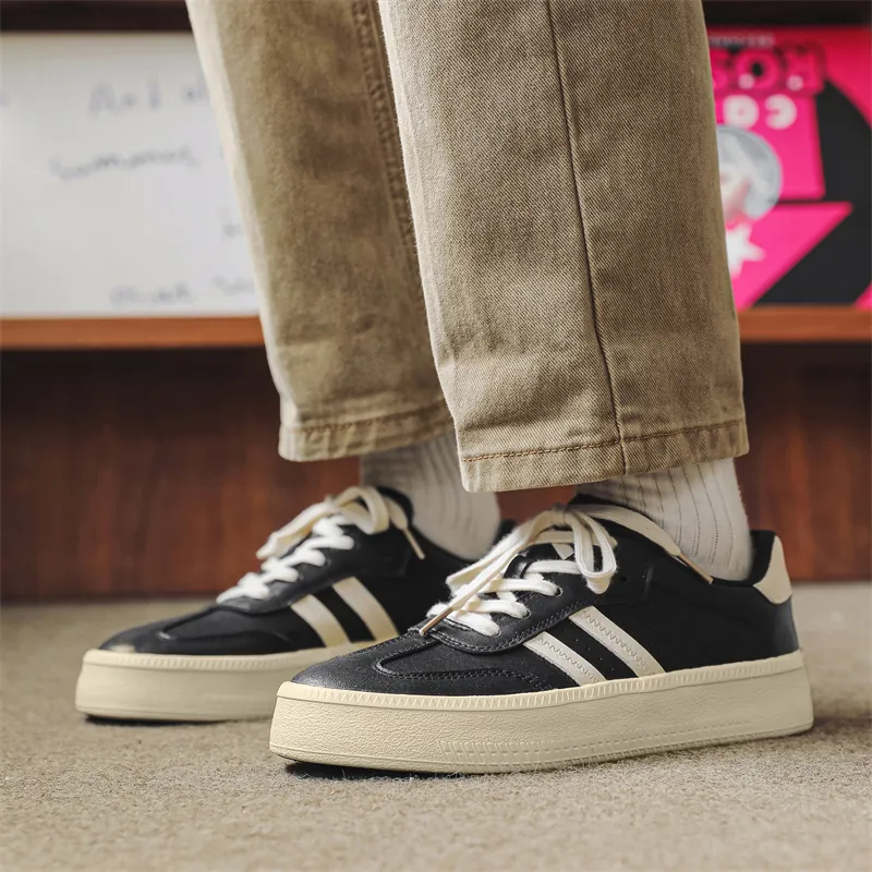 VANSSI Low Top Skateboard Shoes Men's-3