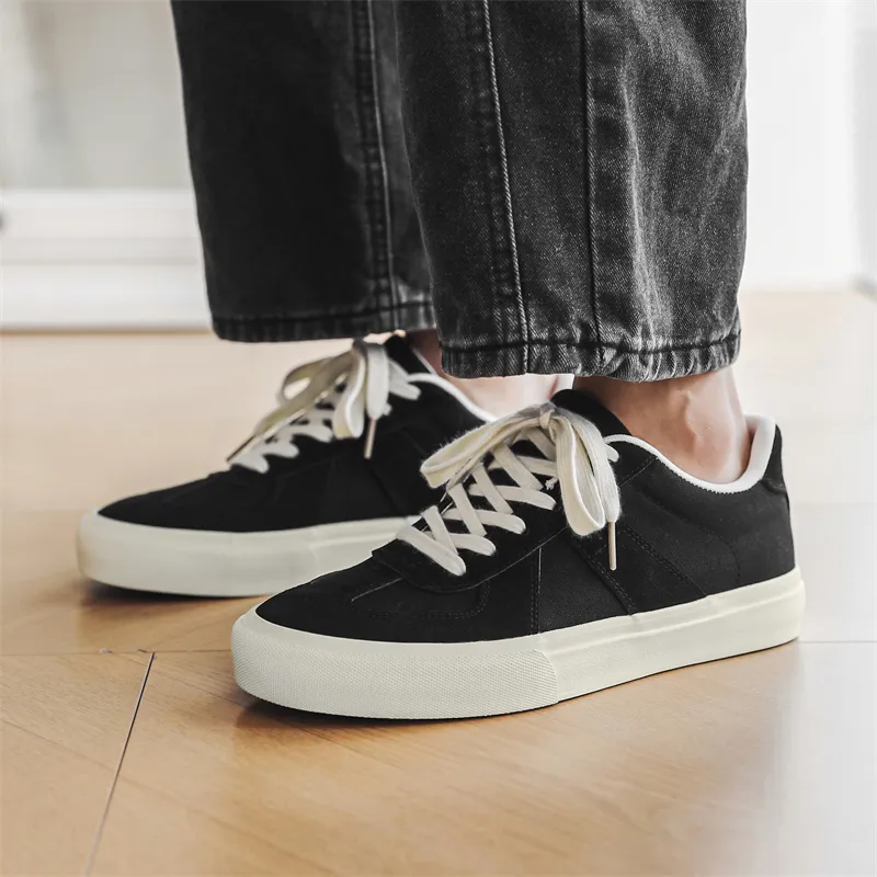 VANSSI Low Top Skateboard Shoes Men's-4