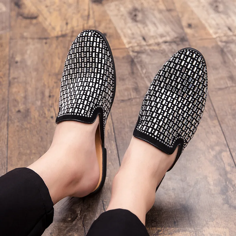 VANSSI Closed Toe Slippers Men's-3