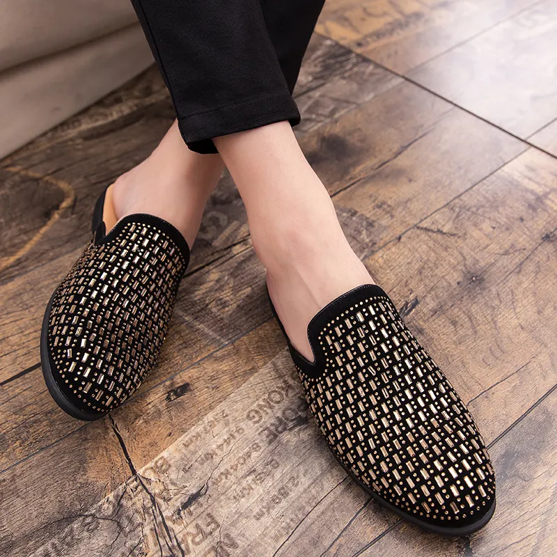 VANSSI Closed Toe Slippers Men's-11