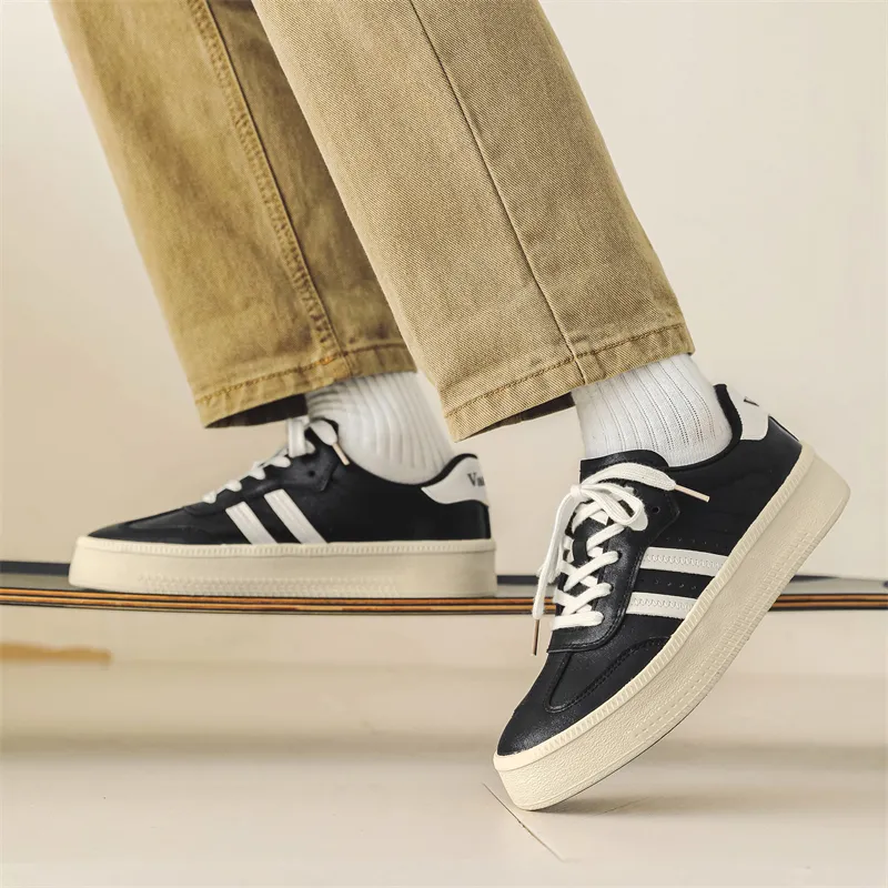 VANSSI Low Top Skateboard Shoes Men's-4