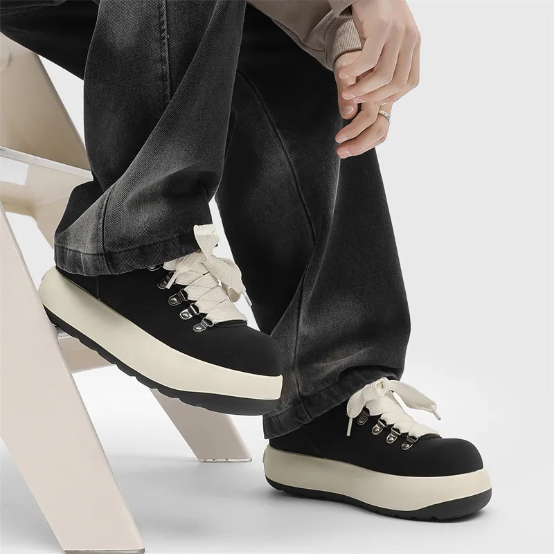 VANSSI Low Top Skateboard Shoes Men's-4