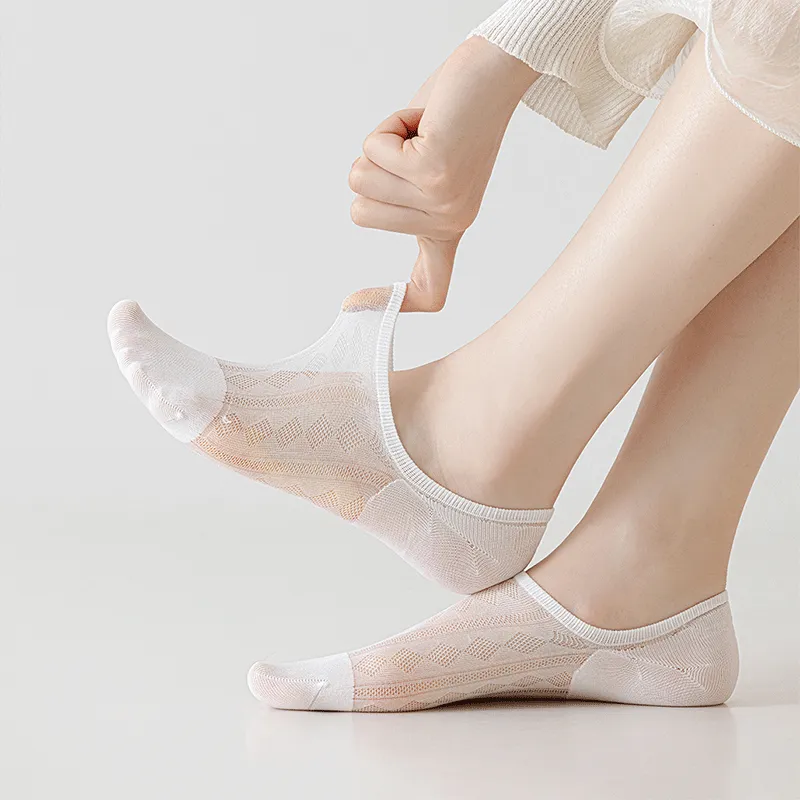 AUGUST No Show Socks Women's 4 Pack-10