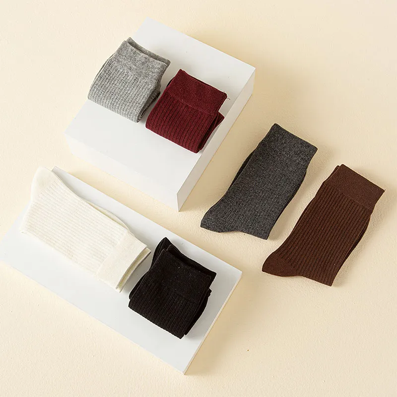 AUGUST Mid Calf Socks Women's 6 Pack Mix And Match-5