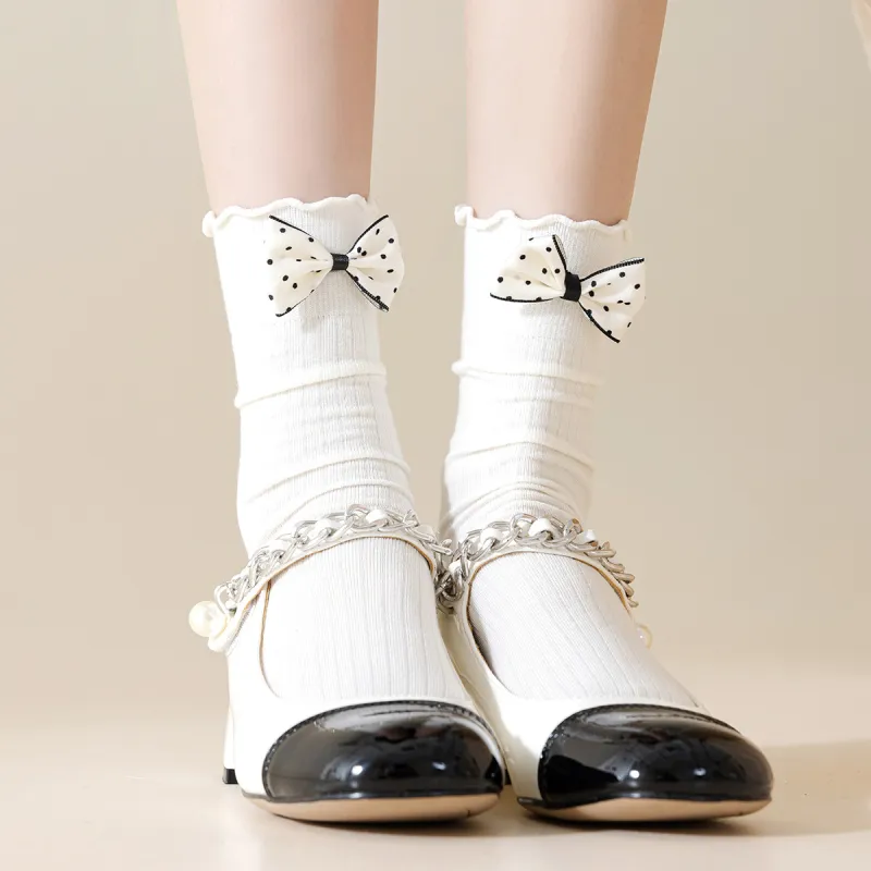 AUGUST Mid Calf Socks Women's 3 Pack-1