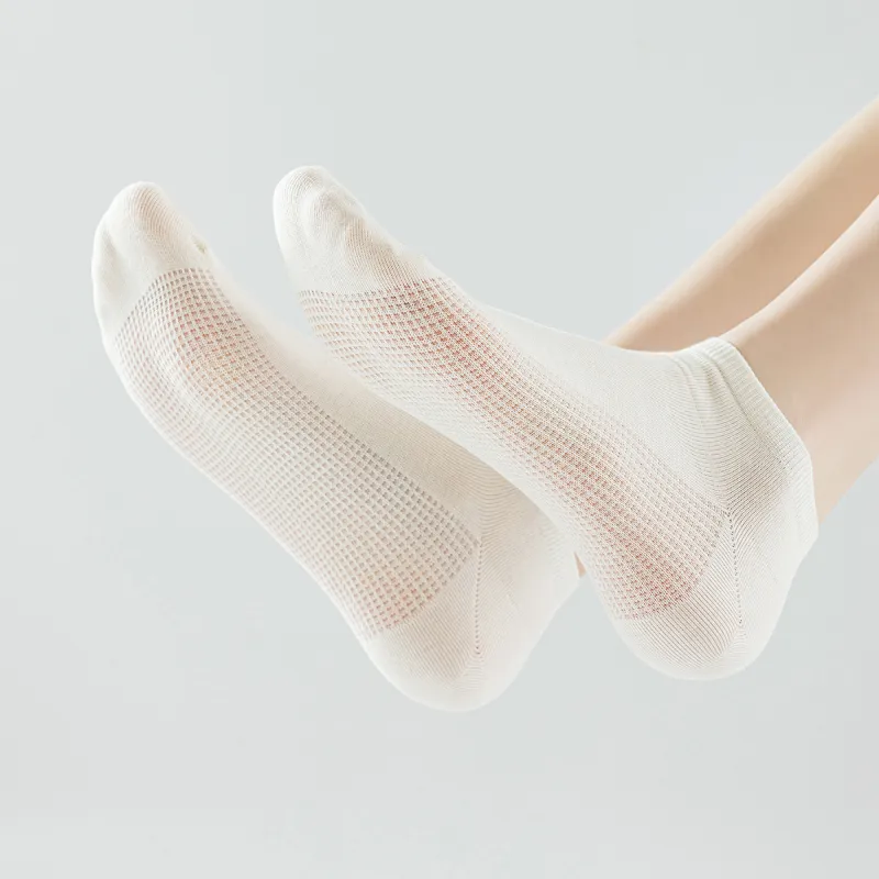 AUGUST No Show Socks Women's 5 Pack-7