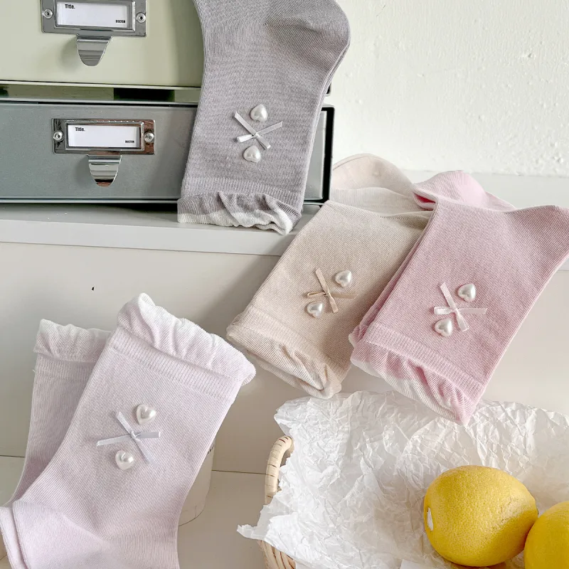 AUGUST Mid Calf Socks Women's 4 Pack-7