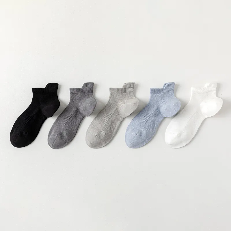 AUGUST Ankle Socks Men's 5 Pack-5