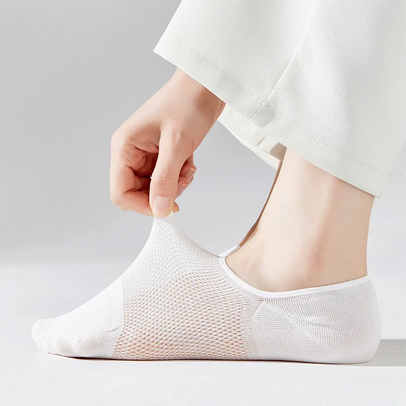 AUGUST No-Show Socks Women's 5 Pack-4