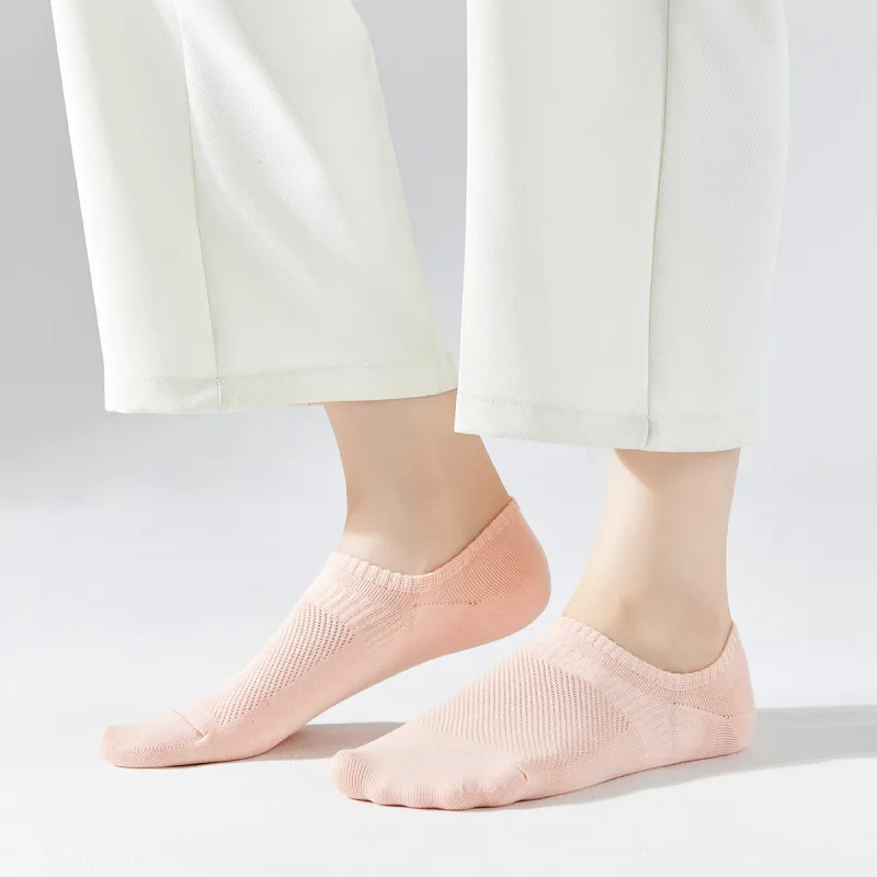 AUGUST No-Show Socks Women's 5 Pairs Mixed Color-3
